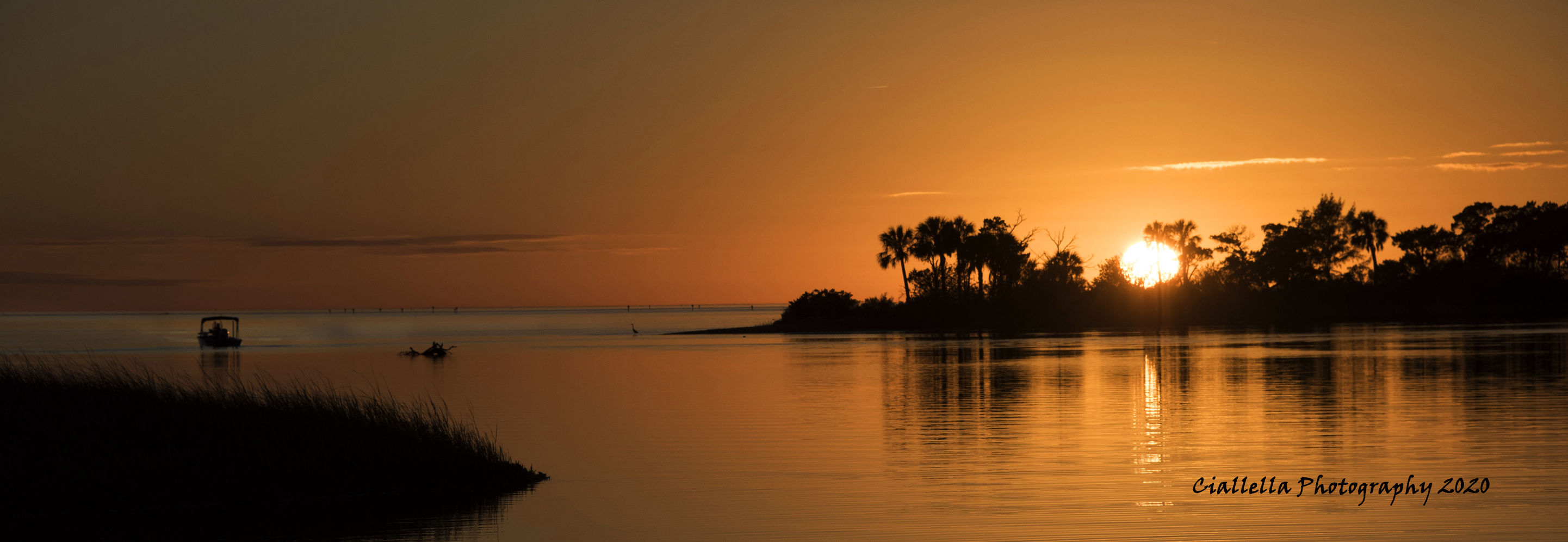 Inglis & Yankeetown, Florida Sunset